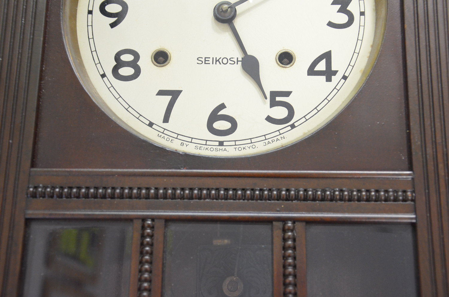精工舎 機械式壁掛け時計
