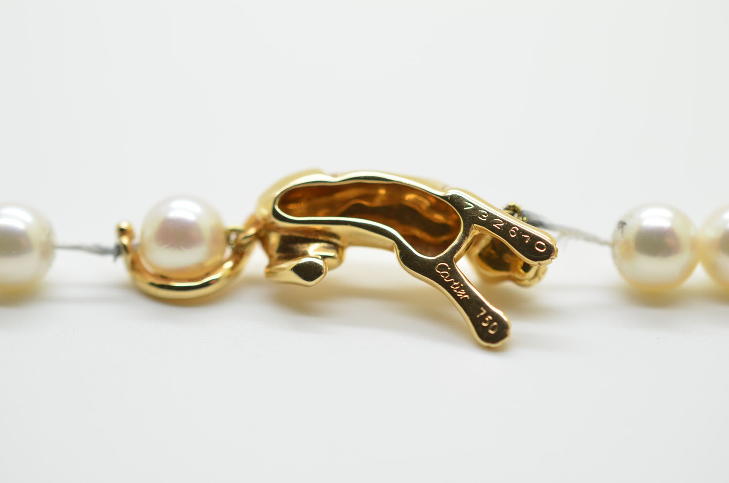 カルティエ パンテール パール ネックレス