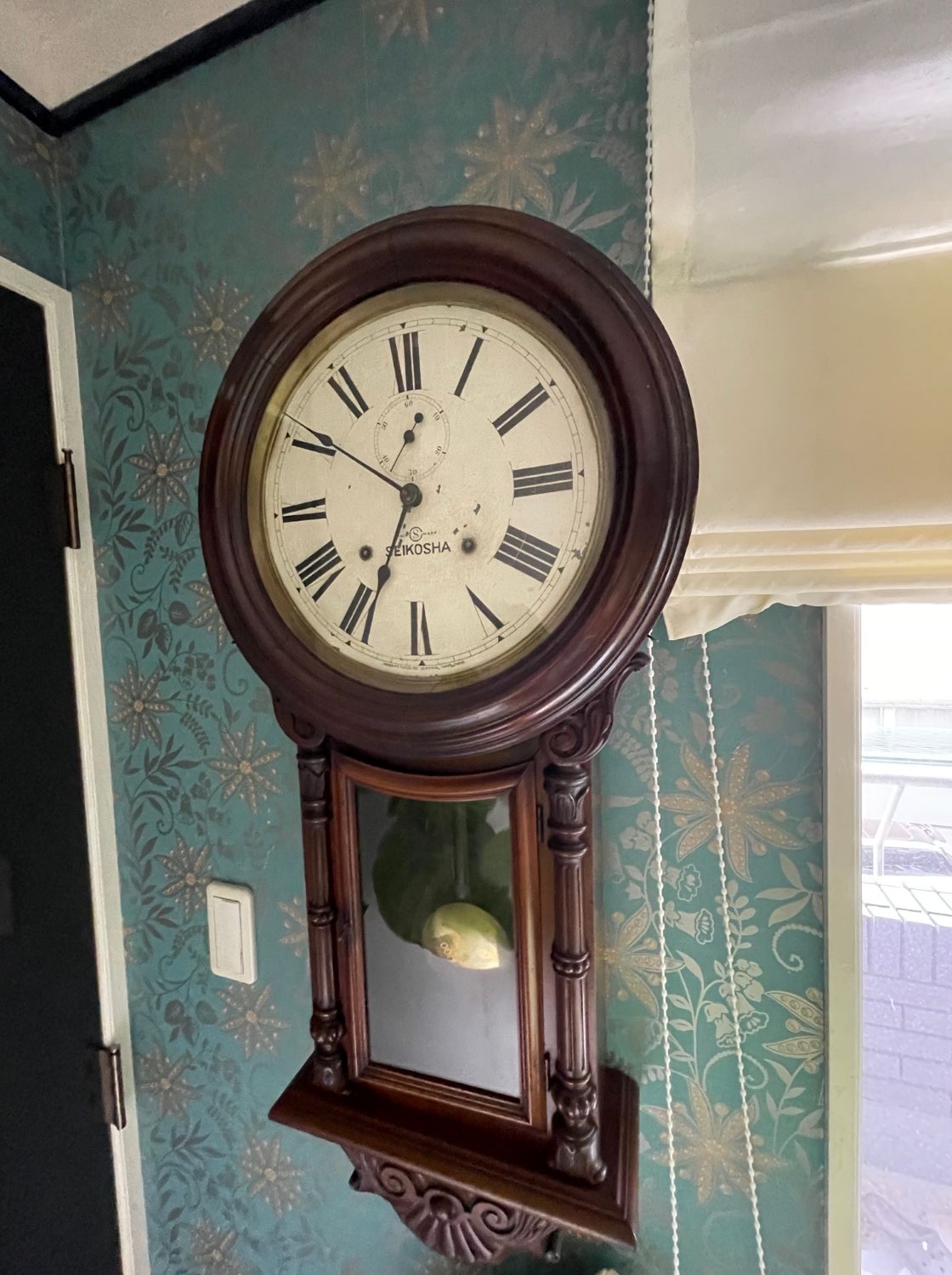 機械式壁掛け時計修理